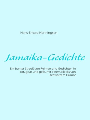 cover image of Jamaika-Gedichte